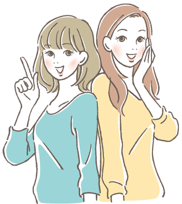 女性のイラスト